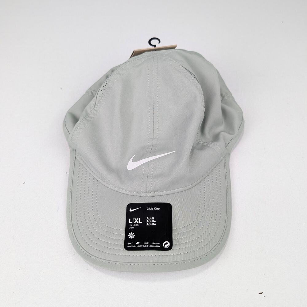 Nike Adult L/XL Gray Club Cap Hat